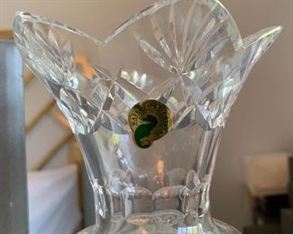 Waterford Crystal 10in Pineapple Hospitality Vase	10in H	