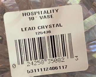 Waterford Crystal 10in Pineapple Hospitality Vase	10in H	