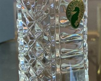 #2 Waterford Crystal Baby Bottle NIB	6.25in H	