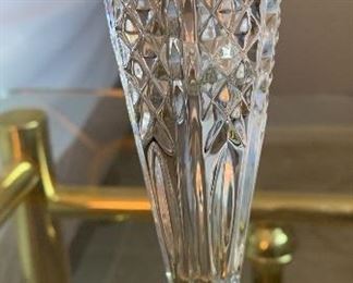 2pc Waterford Crystal 10in Bethany Candlesticks PAIR	10in H	