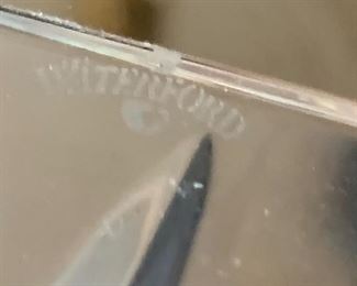 2pc Waterford Crystal 10in Bethany Candlesticks PAIR	10in H	