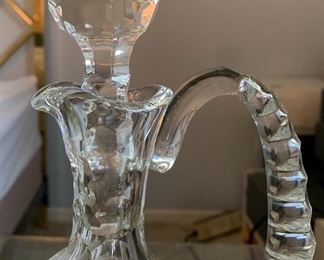 Waterford Crystal Master Cut Claret Decanter w/ Certificate	12x7x5in	HxWxD