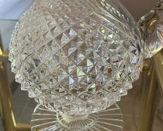 Waterford Crystal Master Cut Claret Decanter w/ Certificate	12x7x5in	HxWxD