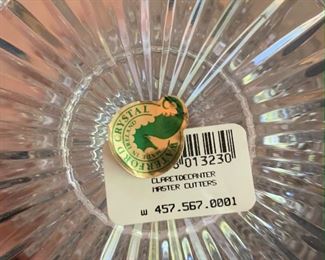 Waterford Crystal Master Cut Claret Decanter w/ Certificate	12x7x5in	HxWxD