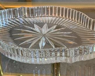 Waterford Crystal 8in Accent Dish Plate in Box	1x8x6in	