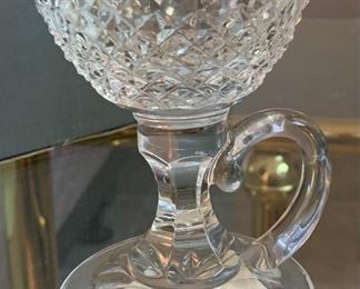 2pc Waterford Crystal Colleen Irish Coffee Cups/Mugs in Box PAIR	6.5in H x 3in Diameter	