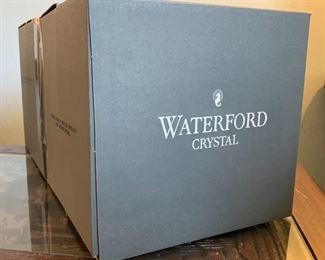 8pc Waterford Crystal Lismore 10oz Goblets	7in H 10 oz	