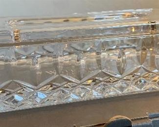 Waterford Crystal Lismore Tissue Box	2.5x9.5x5in	