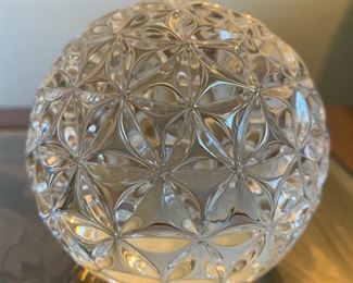 Waterford Crystal Time Square Star of Hope Paperweight 2000	3in Diameter	