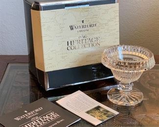 Waterford Crystal Heritage Collection Mini Turnover Bowl	3.75in H x 3.75in Diameter
