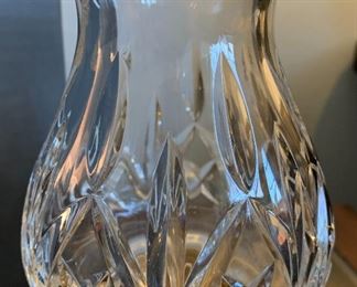 Waterford Crystal & Brass Belmont Hurricane John Connolly	7.5in H x 4in Diameter	