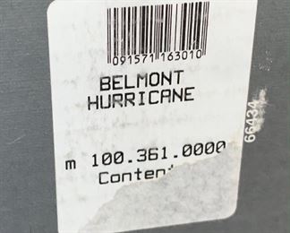 Waterford Crystal & Brass Belmont Hurricane John Connolly	7.5in H x 4in Diameter	