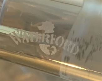 Waterford Crystal Pineapple Bottle Stopper	5in Long	