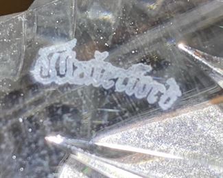 12in Waterford Master Cutter Vase Square Rare	12x6x6in	