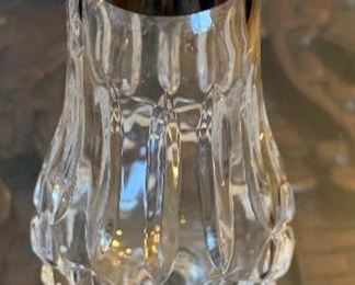 Waterford Crystal Lismore Footed Salt & Pepper Shakers	6.25in H	