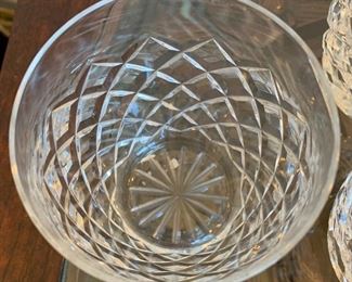 6pc Waterford Powerscourt Old Fashioned Whiskey Tumblers Glasses	3.5in H x 3in Diameter at top	