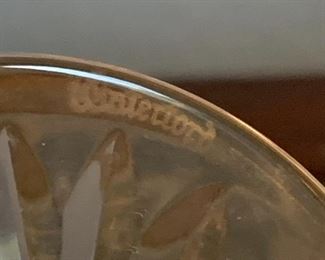 Waterford Crystal Lismore Footed Salt & Pepper Shakers	6.25in H	