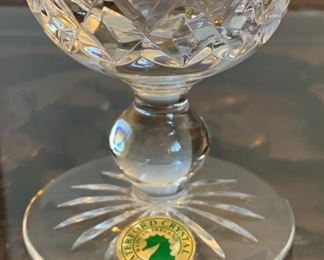 Waterford Crystal Lismore Footed Salt & Pepper Shakers	6.25in H	