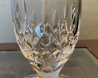 4pc Waterford Crystal Footed Juice Glasses	4in H x 2.5in Diameter
