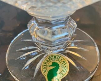 Waterford Crystal Heritage Footed Boat/Bowl/Dish	3.5x4.75x2.5in	HxWxD