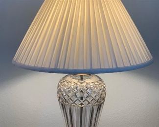Waterford Crystal Belline Table Lamp	30in H x 20in diameter	