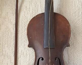 Antique Nicolaus Amatus fecit in Cremona 1633	23.75in Long x 7in W	HxWxD