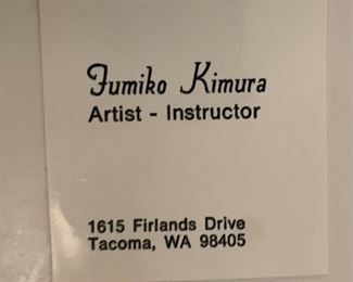 *Original* Art Fumiko Kimura	15x14x1in	HxWxD