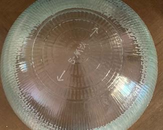 Vintage Westinghouse Holophane Street Lamp Globe Diffuser	8in D x 13.5in Diameter	