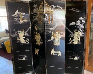 Chinese Oriental Room Divider Screen	72x72	