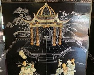 Chinese Oriental Room Divider Screen	72x72	