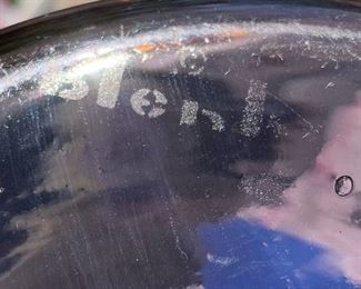 Vintage Blenko 5816s8in Decanter Purple Wayne Husted Husted	8in H x 5in Diameter	