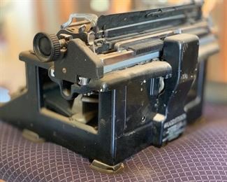 Antique Woodstock Typewriter	9x16x12.5in	HxWxD