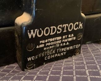Antique Woodstock Typewriter	9x16x12.5in	HxWxD