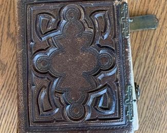 1800s Photo Album Portraits	5.75x4.75x3in	HxWxD