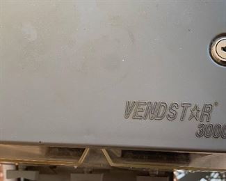 #1 Vendstar 3000 Candy Vending Machine	48in H 20in Diameter at base	