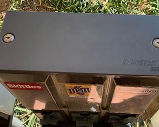 #2 Vendstar 3000 Candy Vending Machine	48in H 20in Diameter at base	