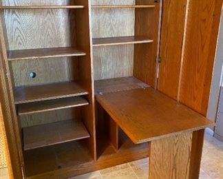 Sewing Cabinet Fold Out Table	72x48x19.5in	HxWxD