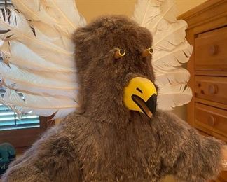 Navajo Kachina Doll Owl Signed Virginia Begay	33in tall	