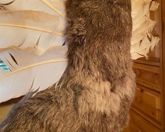 Navajo Kachina Doll Owl Signed Virginia Begay	33in tall	