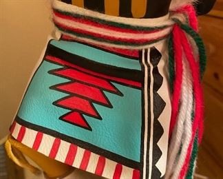 Kachina Doll Eagle Dancer signed Virginia Bengay	14in tall	