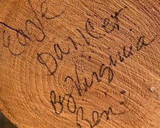 Kachina Doll Eagle Dancer signed Virginia Bengay	14in tall	