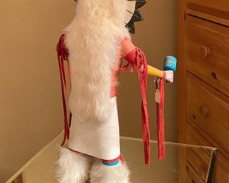 Kachina Doll sunface signed S. Charlie	15in tall	