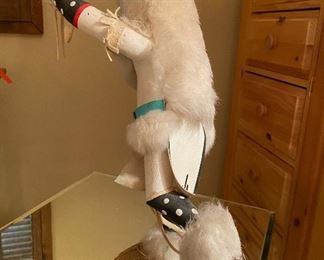 Kachina Doll White Bear Signed El Fulargo	14.5in tall	