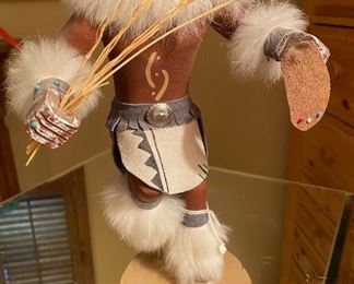 Kachina Doll Hemis Signed B Wannalu	15in tall	