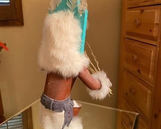 Kachina Doll Hemis Signed B Wannalu	15in tall	