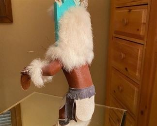 Kachina Doll Hemis Signed B Wannalu	15in tall	