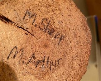 Kachina Doll Signed	11in tall	