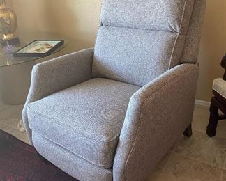 Modern Fabric Recliner	