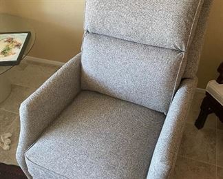 Modern Fabric Recliner	