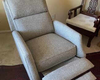 Modern Fabric Recliner	